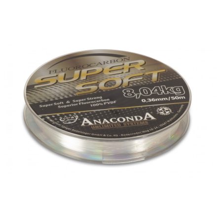 Anaconda Super Soft Fluorocarbon Előkezsinór 50m 