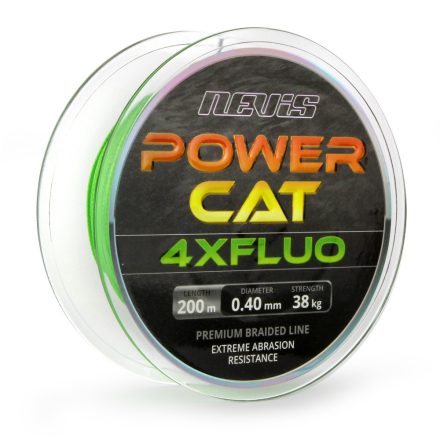 Nevis Powercat 4XFluo Fonott Zsinór 200m 0,40mm