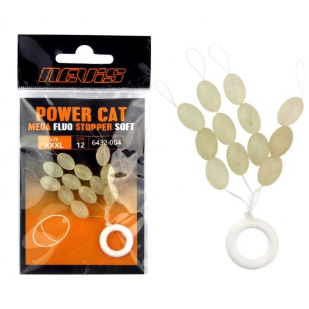 Nevis Power Cat Gumi Ütköző Fluo Harcsázáshoz XXL 12db/csomag